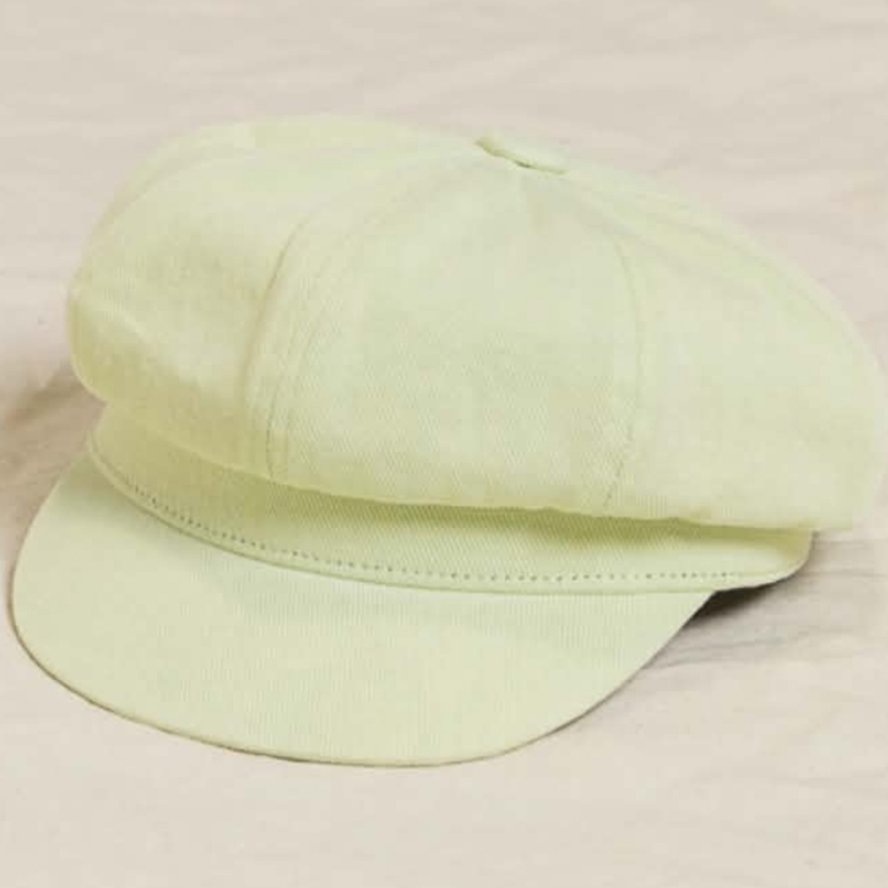 New POL Light Green Newsboy Cap Fit M/L Head